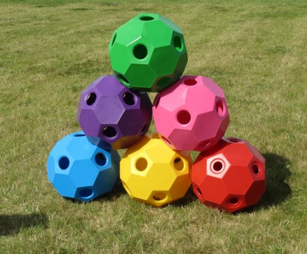 Spiel und Fütterungsball Happy-Hay-Play, orange, 70mm