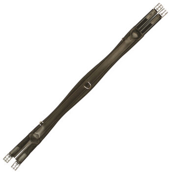 KenTaur Ledersattelgurt MILANO dark brown 130 cm