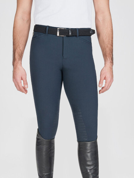 Equiline Herren Reithose Kniegrip WILLOW blue