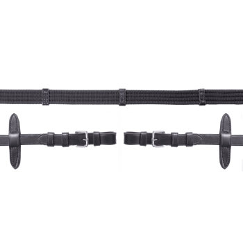 Schockemöhle Sports NEO Gurtzügel, Schnalle black/silver WB