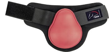 HKM Streichkappen -HKM Premium- für Hinterbeine rot/schwarz WB