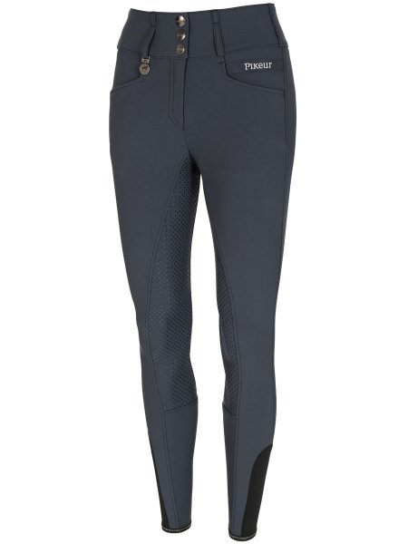 Pikeur Damen Reithose Candela Grip, dark shadow