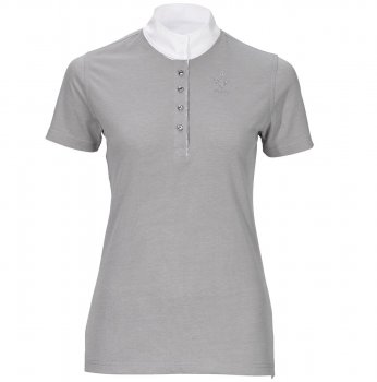 Pikeur Damen Turniershirt, cloudy grey