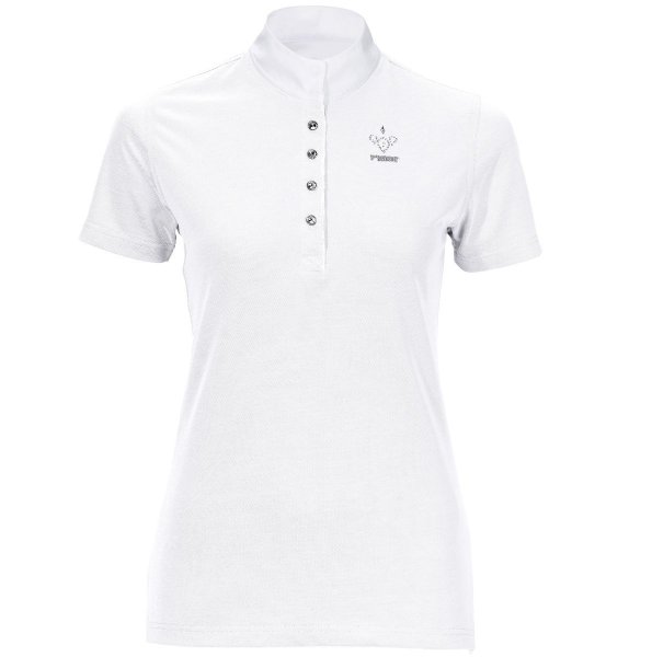 Pikeur Damen Turniershirt, white