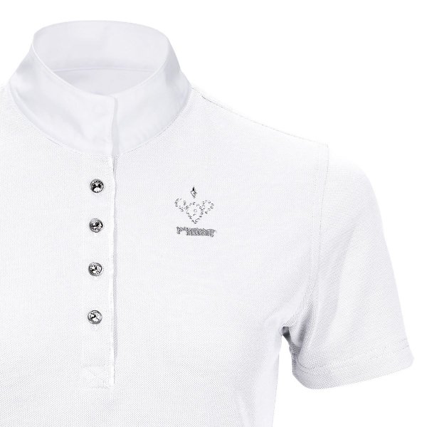 Pikeur Damen Turniershirt, white