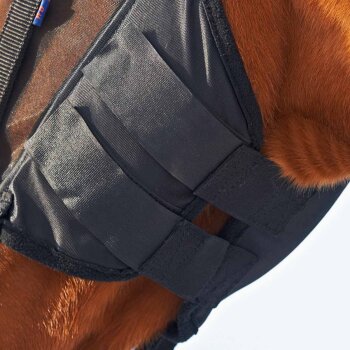 Busse Fliegenmaske Fly Protector, schwarz