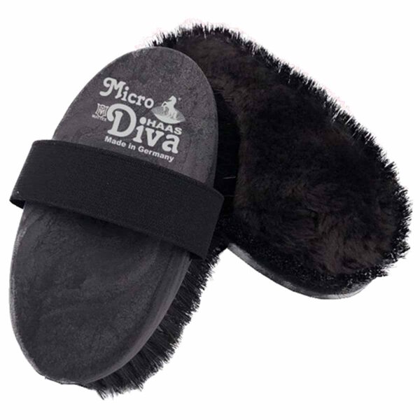 Kardätsche MICRO DIVA mit Lammfellkissen