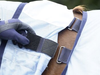Busse Paddock-Fliegendecke SUNSHINE II sky(navy) 125cm