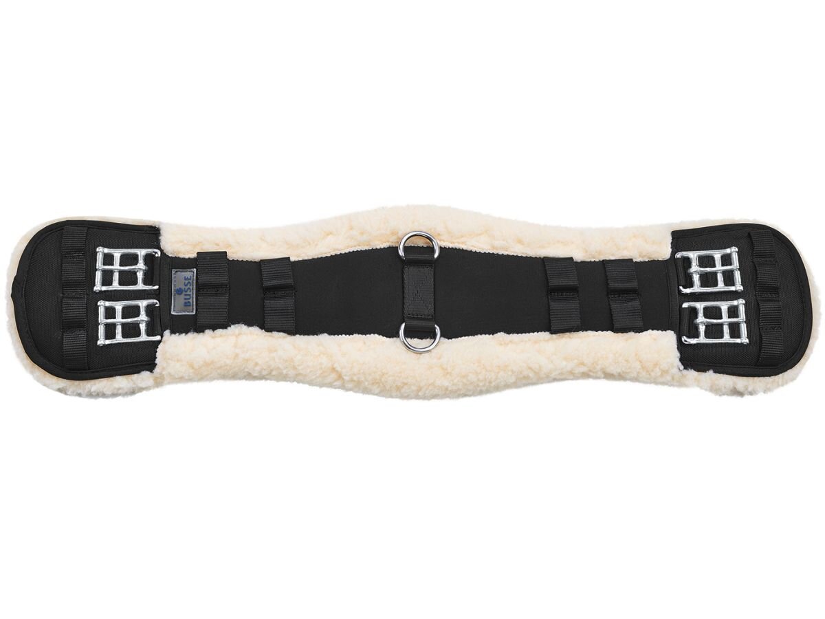 Busse Sattelgurt ART-FUR-DR, schwarz-natur, 75cm (2020)