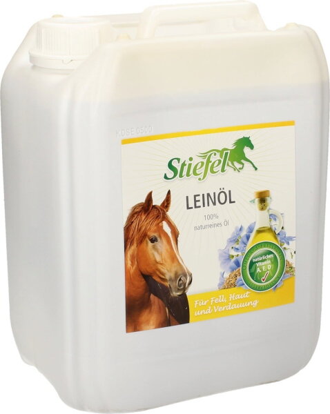 Stiefel Leinöl 5Liter Kanister