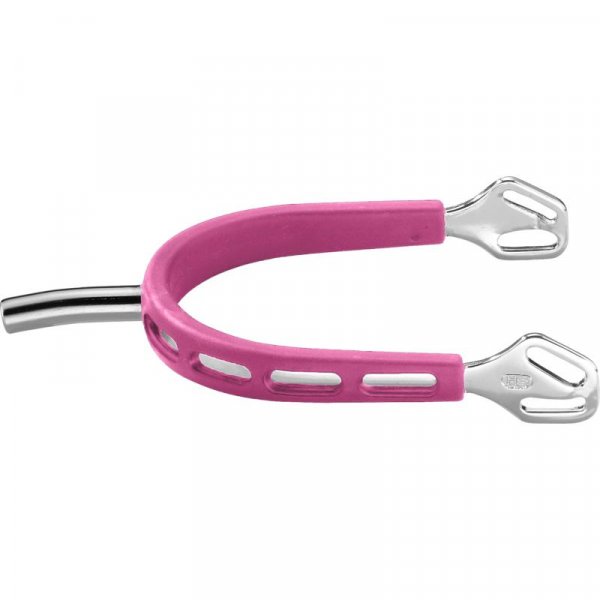 Sprenger Sporen Ultra fit Pink Grip flach 35mm