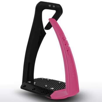 Freejump Steigbügel SOFTUP PRO PLUS black-pink