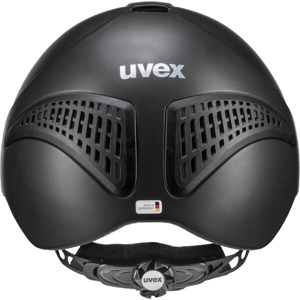 uvex Reithelm exxential II glamour, black mat