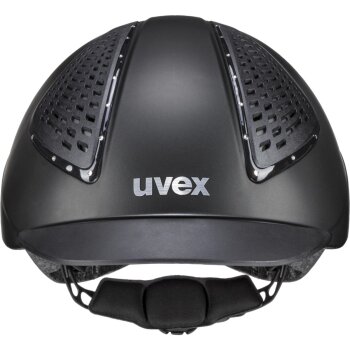 uvex Reithelm exxential II glamour, black mat