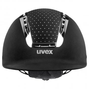 uvex Reithelm suxxeed delight, black-silver