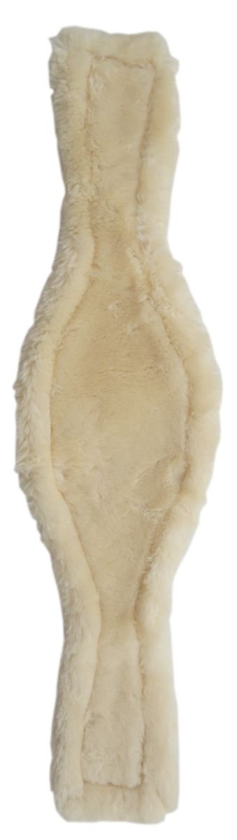Kentucky Horsewear Lammfell-Gurtschoner ANATOMIC natur 125 cm