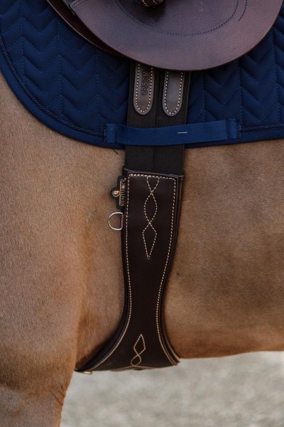 Kentucky Horsewear Sattelgurt ANATOMIC braun 135 cm