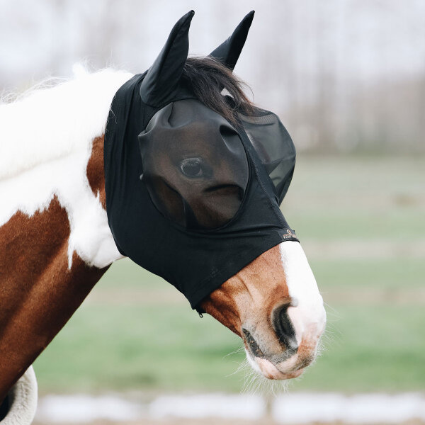 Kentucky Horsewear Fliegenmaske SLIM FIT schwarz