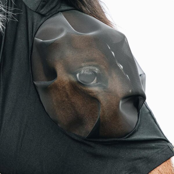Kentucky Horsewear Fliegenmaske SLIM FIT schwarz