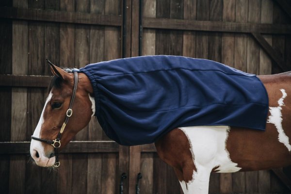 Kentucky Horsewear Halsdecke COOLER FLEECE marineblau, Full