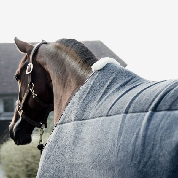 Kentucky Horsewear Abschwitzdecke HEAVY FLEECE grau