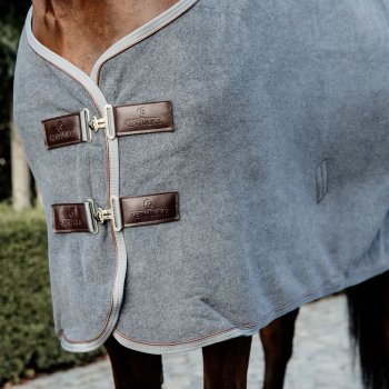 Kentucky Horsewear Abschwitzdecke HEAVY FLEECE grau