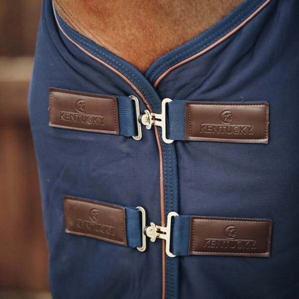 Kentucky Abschwitzdecke fleece navy