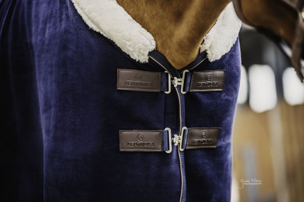 Kentucky Horsewear Abschwitzdecke SHOW HEAVY marineblau