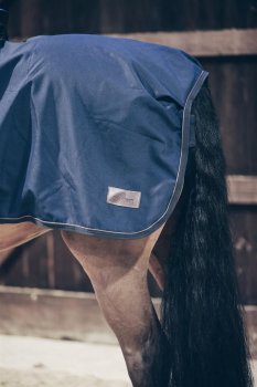 Kentucky Horsewear Ausreitdecke QUADRAT ALL WEATHER 160g marineblau