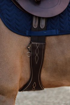 Kentucky Horsewear Sattelgurt ANATOMIC braun