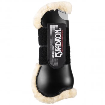 Eskadron Gamaschen Flexisoft Fauxfur F, black