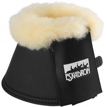 Eskadron Hufglocken Allround Lambskin, black