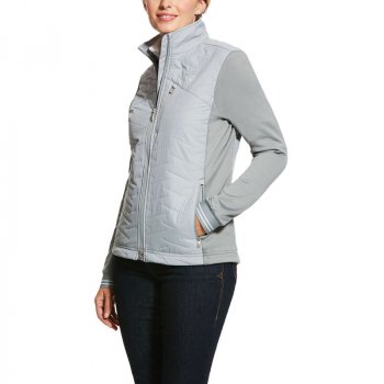 Ariat Damen Jacke HYBRID, grey