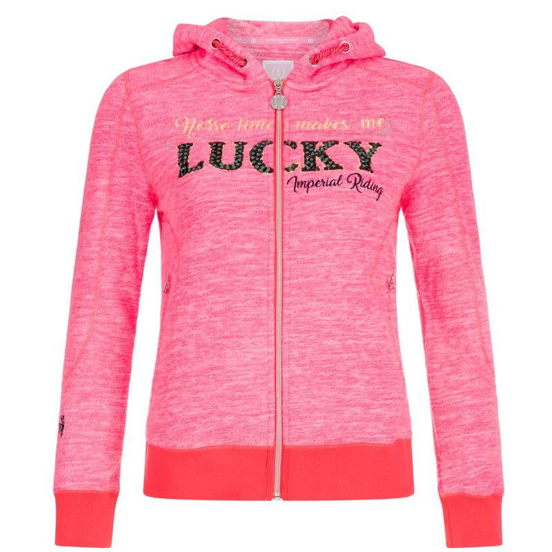 Imperial Riding Fleecejacke CHALLENGE diva pink XS
