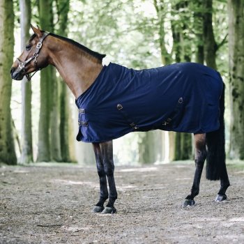 Kentucky Horsewear Baumwolldecke marineblau 160 cm