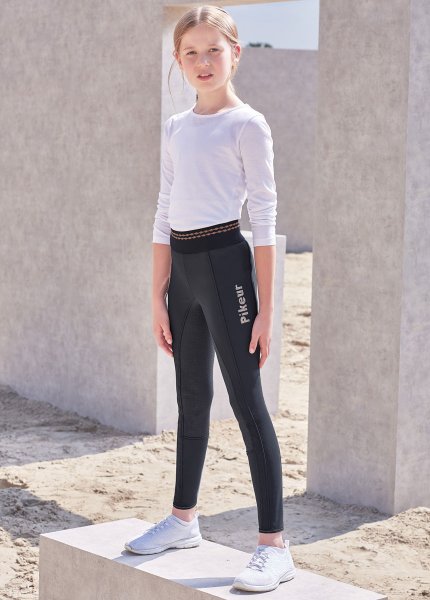 Pikeur Kinder Reithose Ida Athleisure, dark shadow