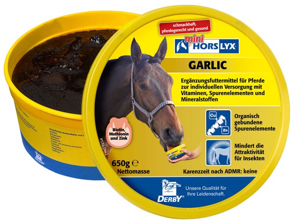 Derby HORSLYX Minileckschale - GARLIC