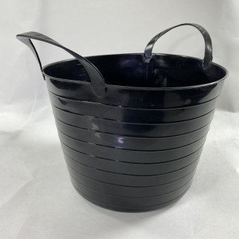 Euroriding Futtereimer TROG FLEXI 14Liter, black