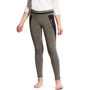 Ariat Kinder Reitleggings FREJA Kniebesatz, charcoal