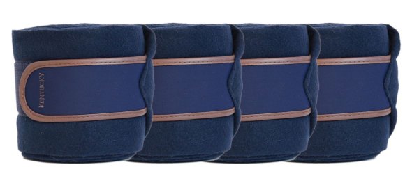 Kentucky Horsewear Fleecebandagen marineblau