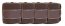 Kentucky Horsewear Fleecebandagen braun