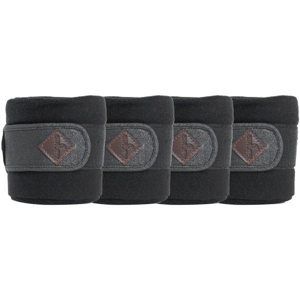 Kentucky Horsewear Fleecebandagen GLITTER schwarz