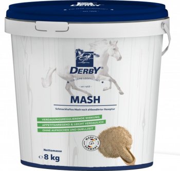 Derby Pferde-Ergänzungsfuttermittel MASH 8kg Eimer