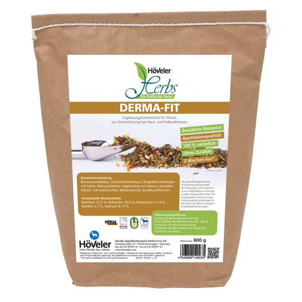 Höveler Herbs DERMA-FIT 800g Beutel