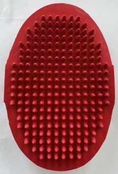 Euroriding Gummistriegel Massage, groß 