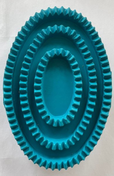 Euroriding Gummistriegel klein