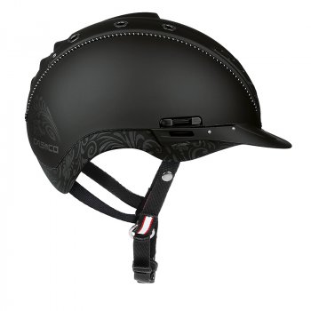 Casco Reithelm MISTRALL-2 schwarz floral