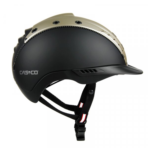 Casco Reithelm MISTRALL-2 EDITION schwarz-olive struktur