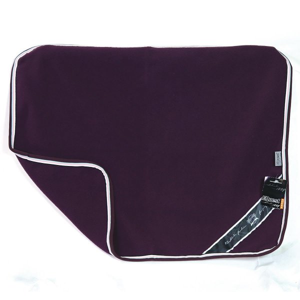 EQuest Hundeplatzdecke ALPHA FLEECE - Fashion - 60 x 75 cm aubergine