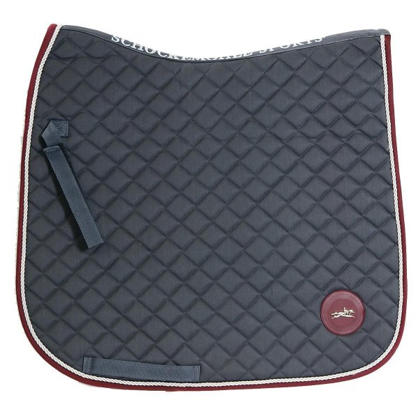 Schockemöhle Schabracke Trainer Pad II, graphite-burgundy